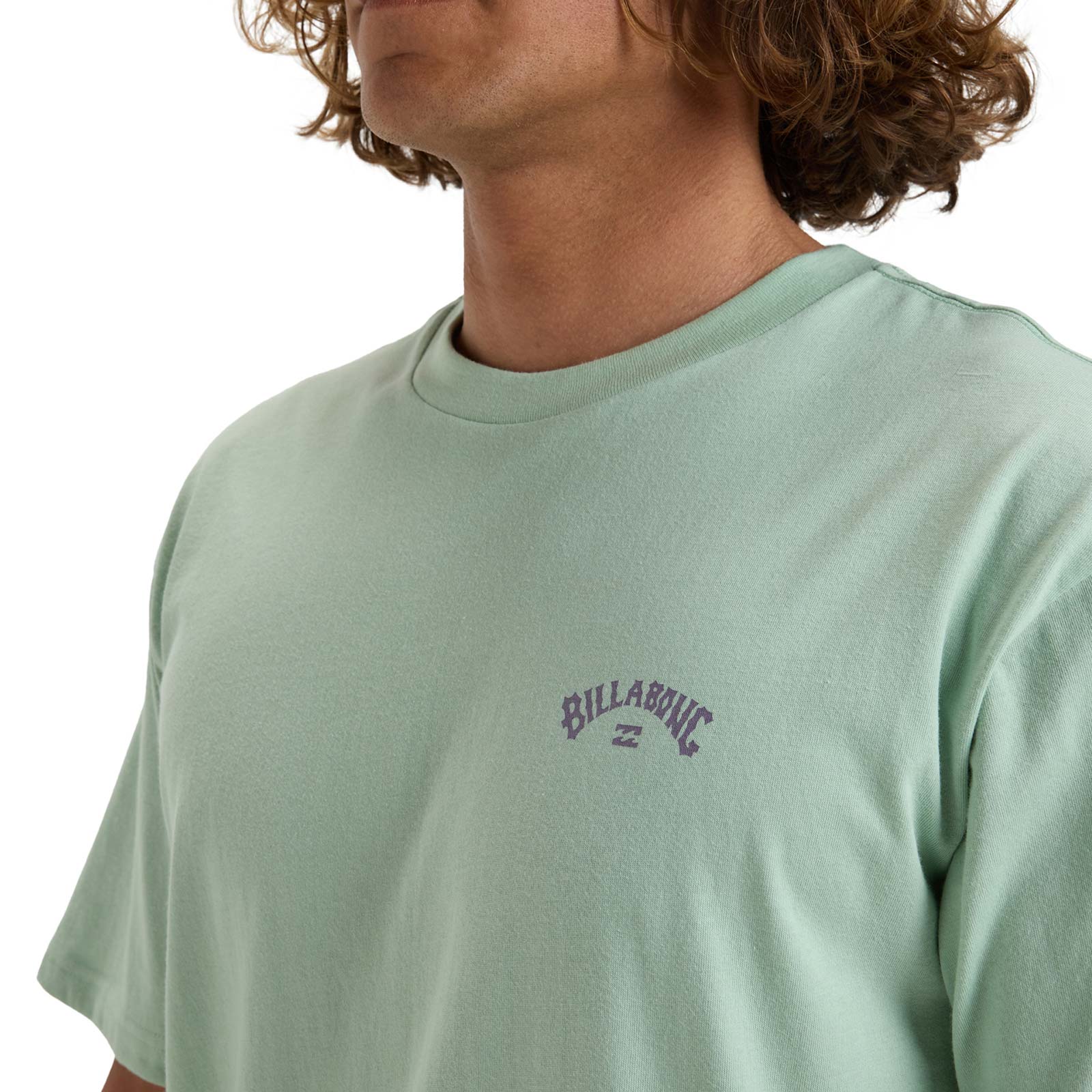 Billabong Mens Arch Wave Short Sleeve Crew Neck Cotton T-Shirt Top Tee - Picture 6 of 11