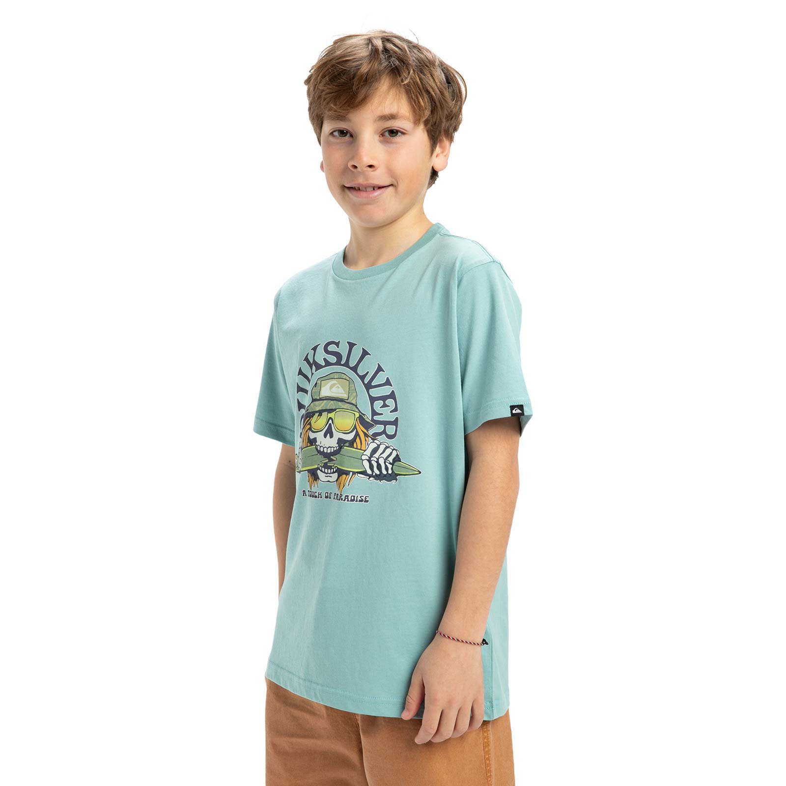 Quiksilver Kids Ev Skull Feast Short Sleeve T-Shirt - Picture 6 of 12