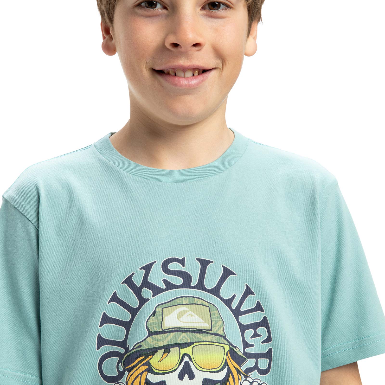Quiksilver Kids Ev Skull Feast Short Sleeve T-Shirt - Picture 5 of 12