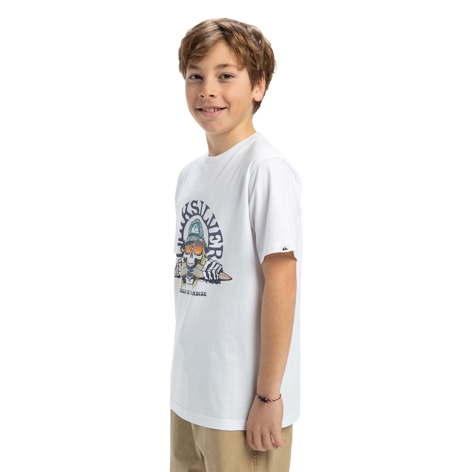 Quiksilver Kids Ev Skull Feast Short Sleeve T-Shirt - Picture 11 of 12