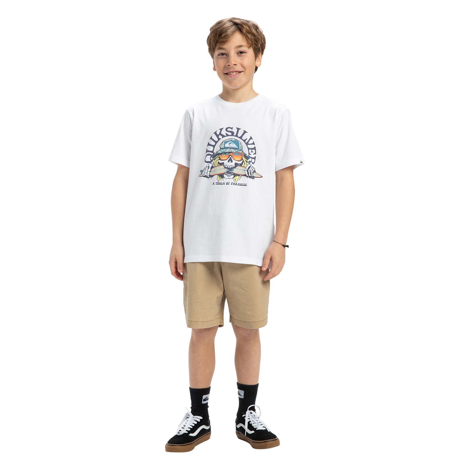 Quiksilver Kids Ev Skull Feast Short Sleeve T-Shirt - Picture 9 of 12