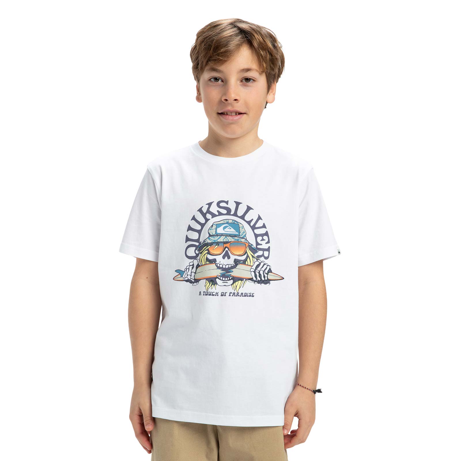 Quiksilver Kids Ev Skull Feast Short Sleeve T-Shirt - Picture 7 of 12