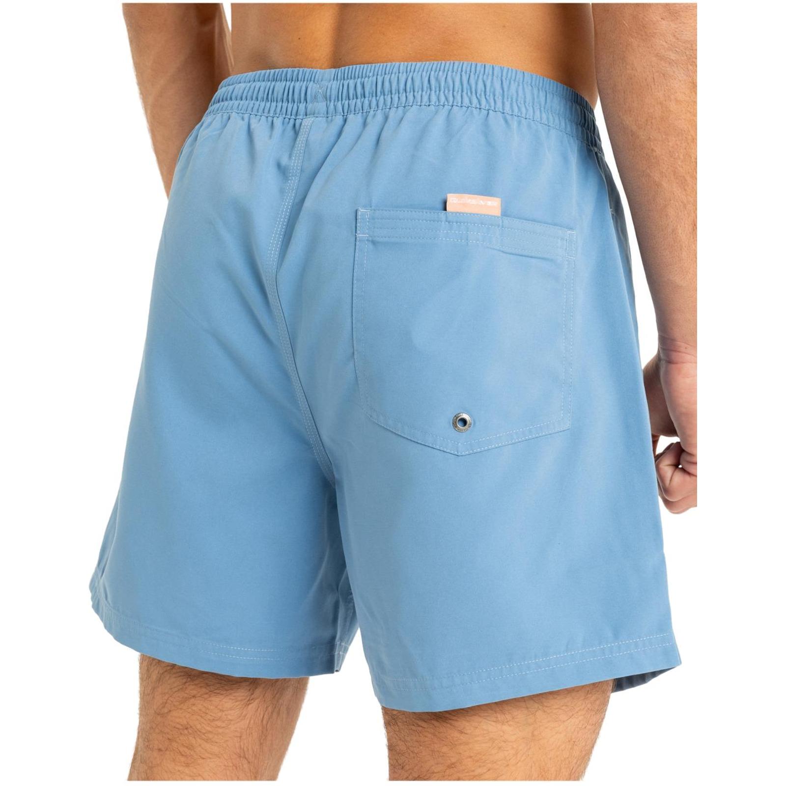 Pantalones cortos de natación Quiksilver para hombre lisos todos los días de 15" - Imagen 15 de 56
