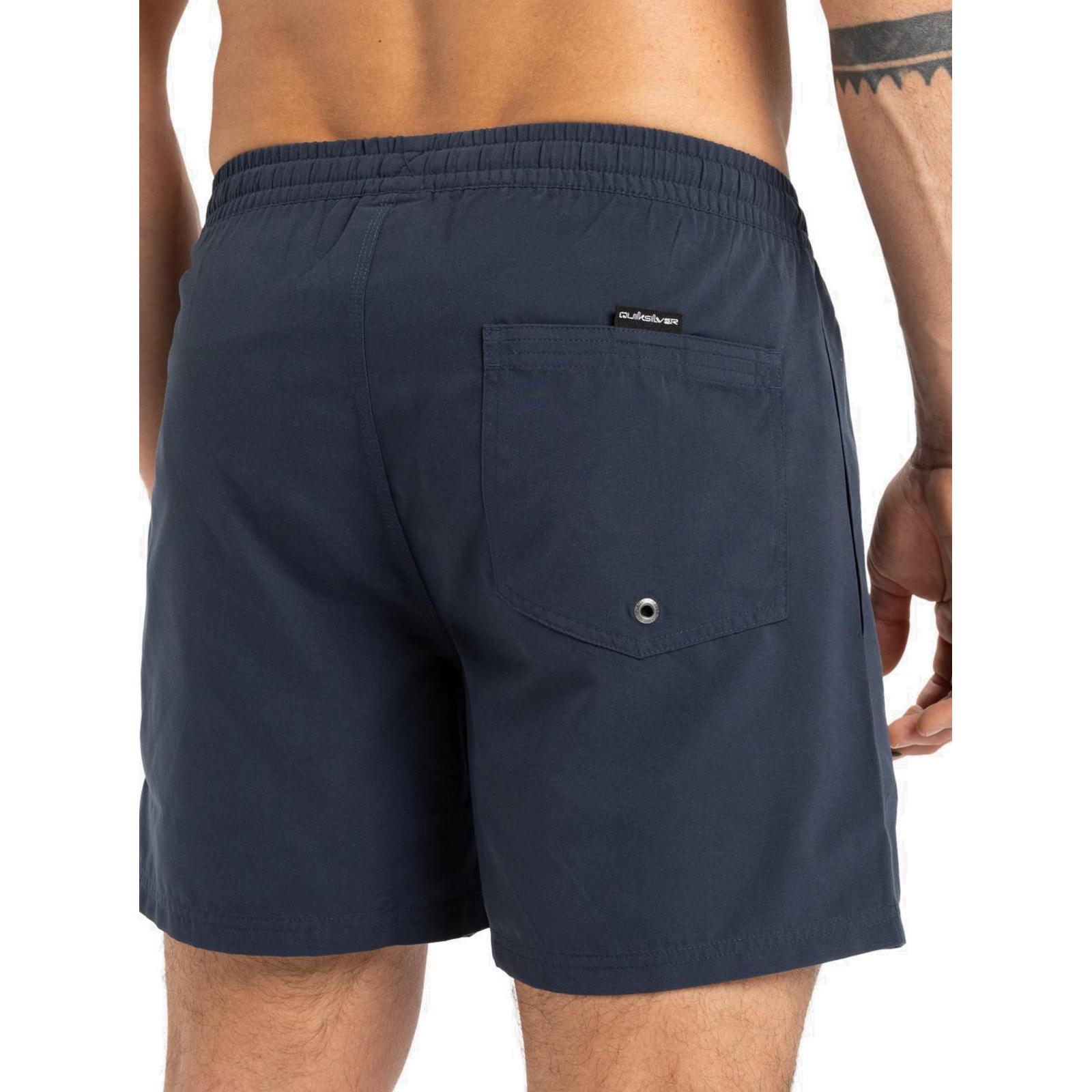 Pantalones cortos de natación Quiksilver para hombre lisos todos los días de 15" - Imagen 20 de 56