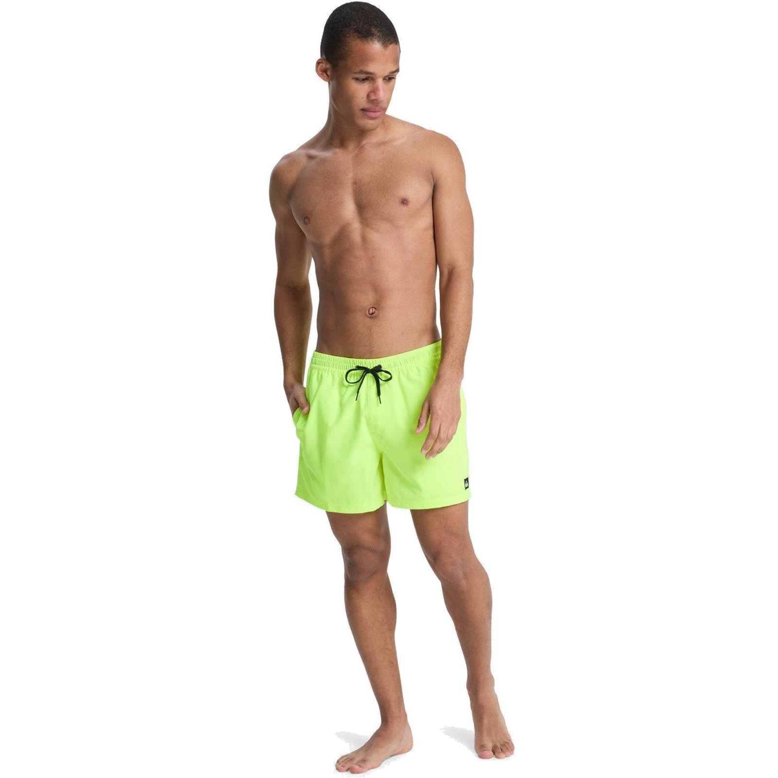 Pantalones cortos de natación Quiksilver para hombre lisos todos los días de 15" - Imagen 53 de 56