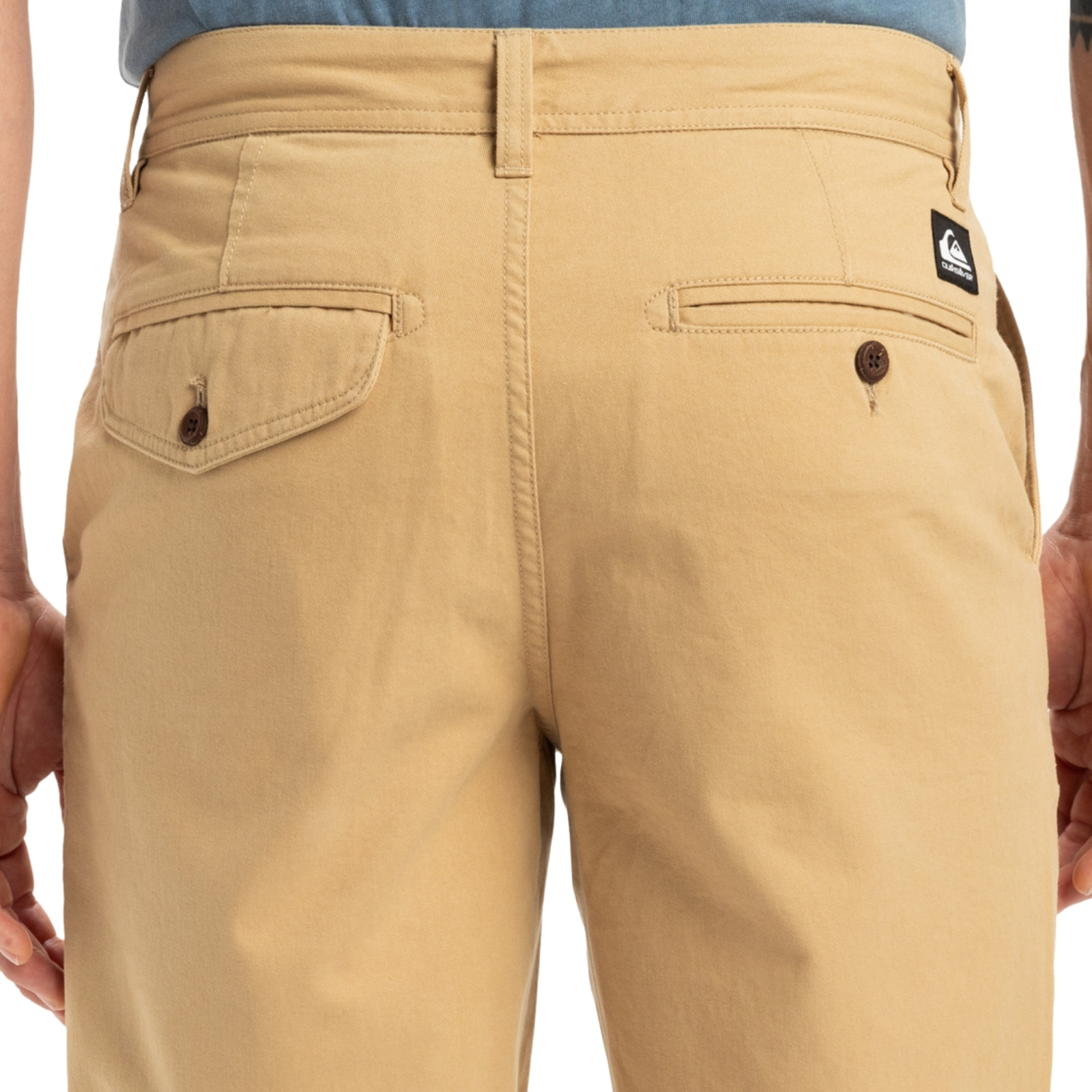 Pantalones cortos chinos de uso diario Quiksilver para hombre - Imagen 14 de 15