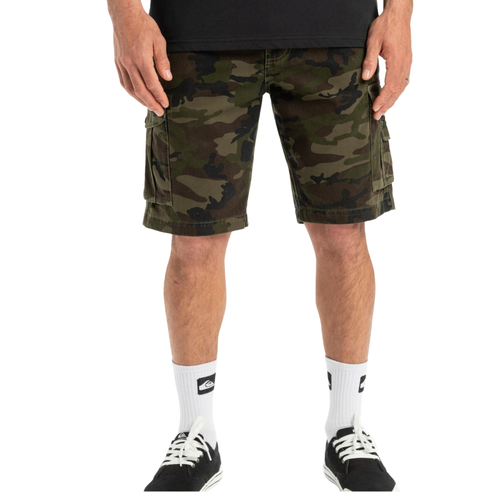 Pantalones cortos cargo Quiksilver Crucial Battle para hombre - Imagen 5 de 18