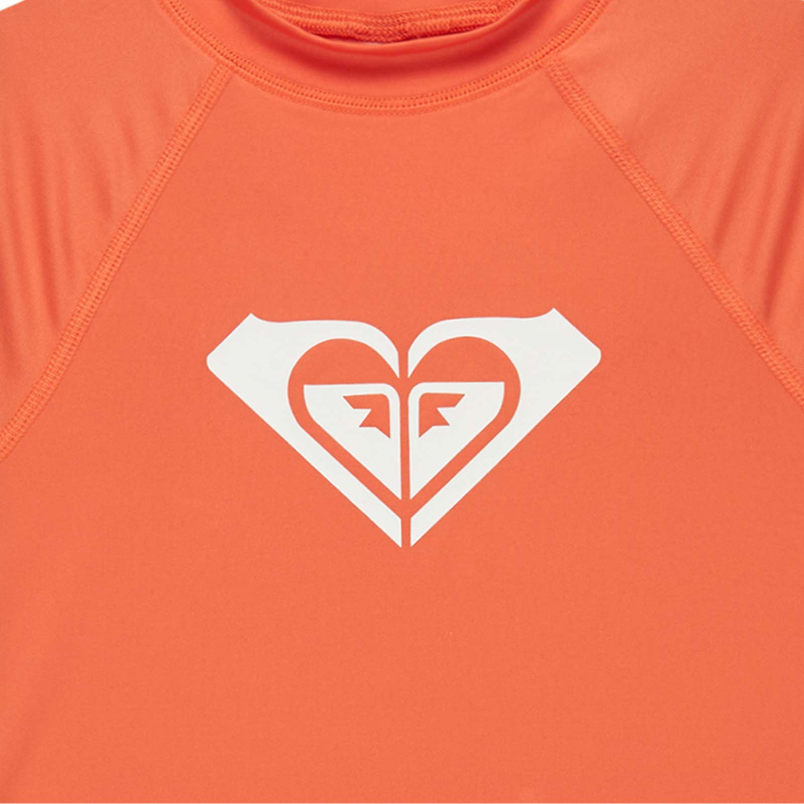 Roxy Girls Wholehearted Short Sleeve Beach Surf UPF 50 Rash Guard Vest T-Shirt - Picture 12 of 27