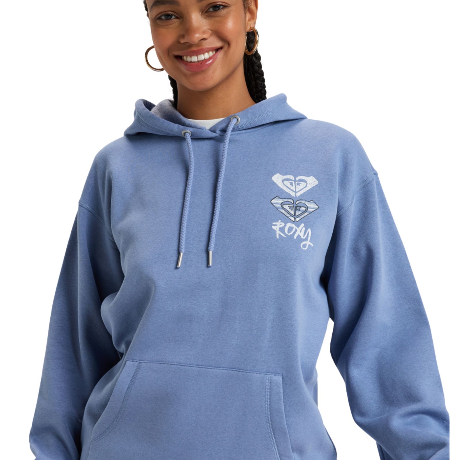 Roxy Womens Surf Stoked Pullover Hoodie Sweatshirt Hoody Hooded Relaxed Fit - Picture 8 of 19