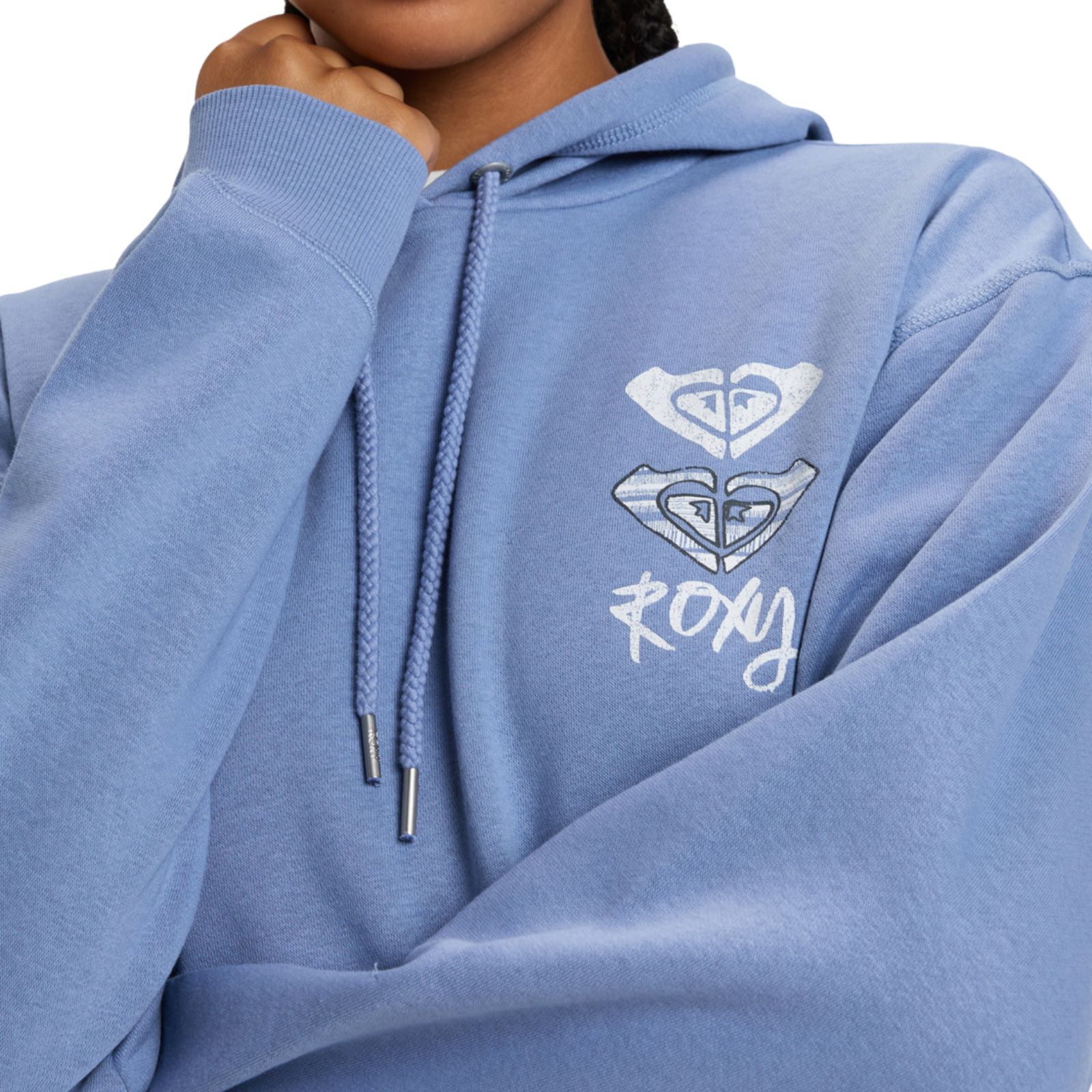 Roxy Womens Surf Stoked Pullover Hoodie Sweatshirt Hoody Hooded Relaxed Fit - Picture 12 of 19