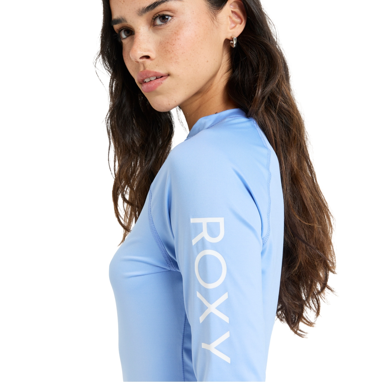 Roxy Womens Whole Hearted Long Sleeve UPF 50 Beach Surf Rash Vest T-Shirt Top - Picture 15 of 31