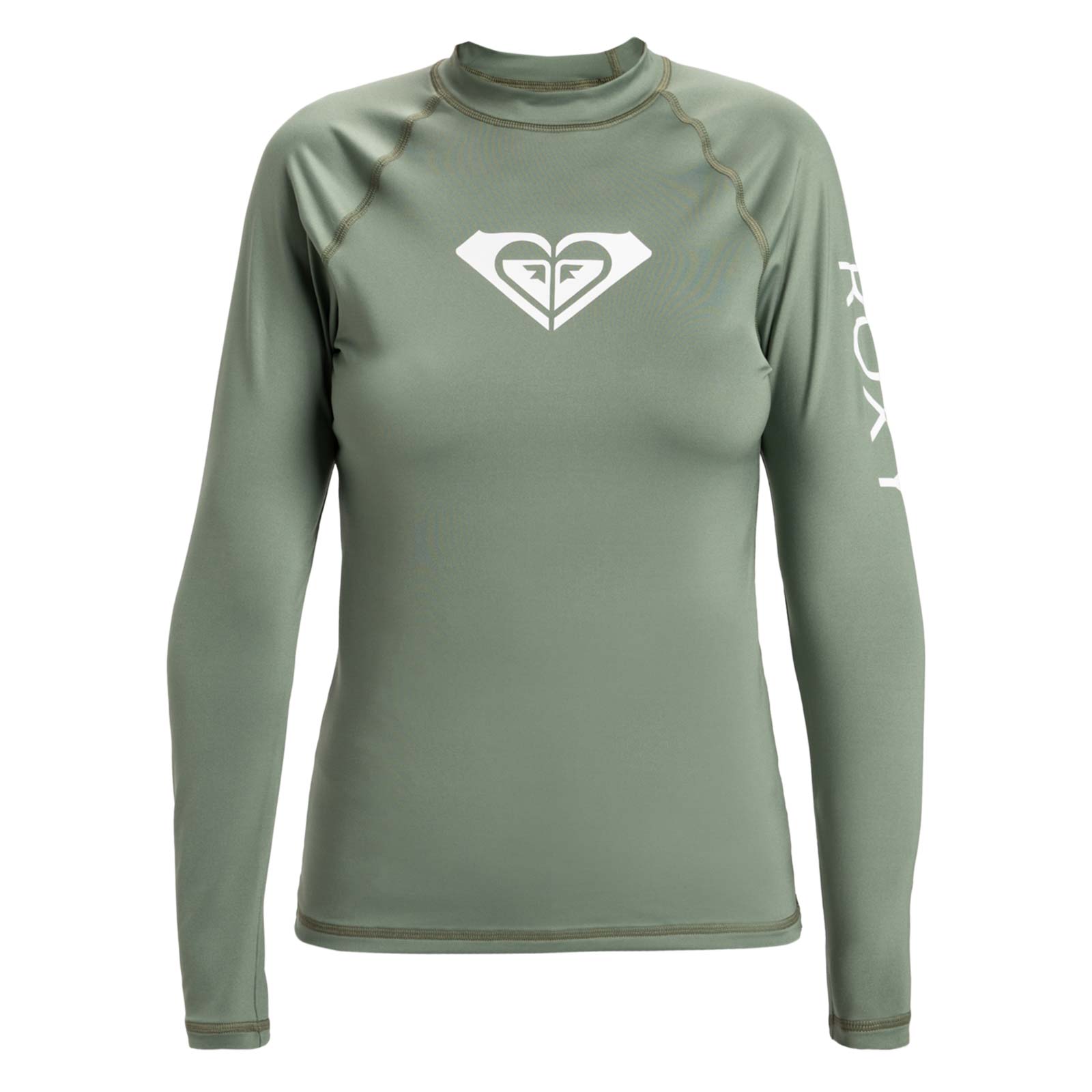 Roxy Womens Whole Hearted Long Sleeve UPF 50 Beach Surf Rash Vest T-Shirt Top - Picture 7 of 31
