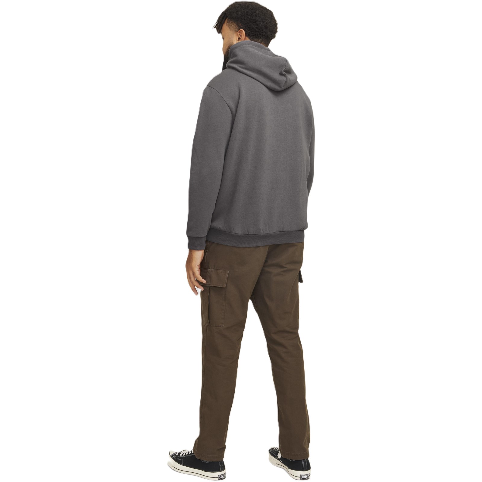 Jack & Jones Mens Bradley Sweat Big & Tall Hoodie - Picture 18 of 29