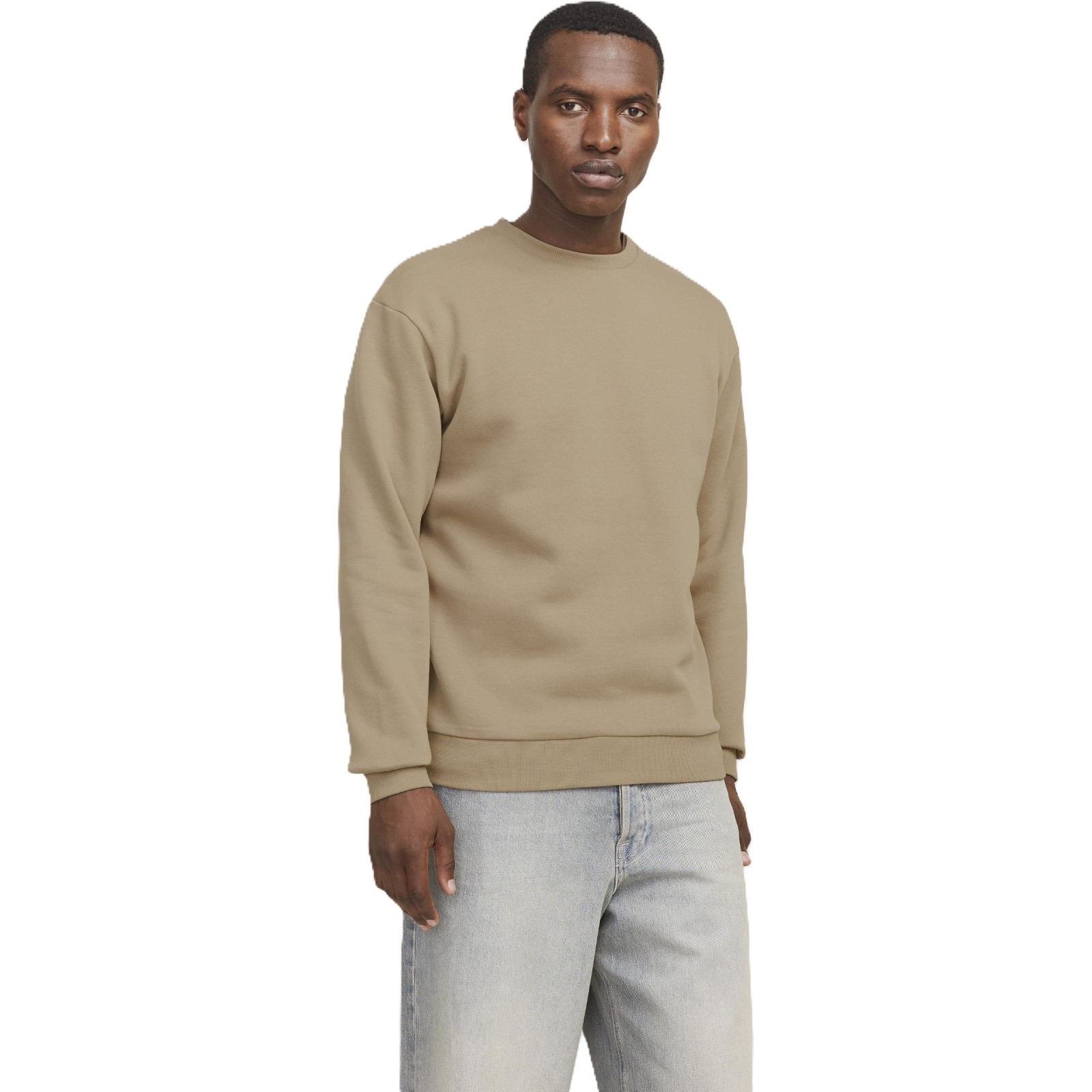Jack & Jones Mens Bradley Sweat Crew Sweatshirt - Picture 16 of 49
