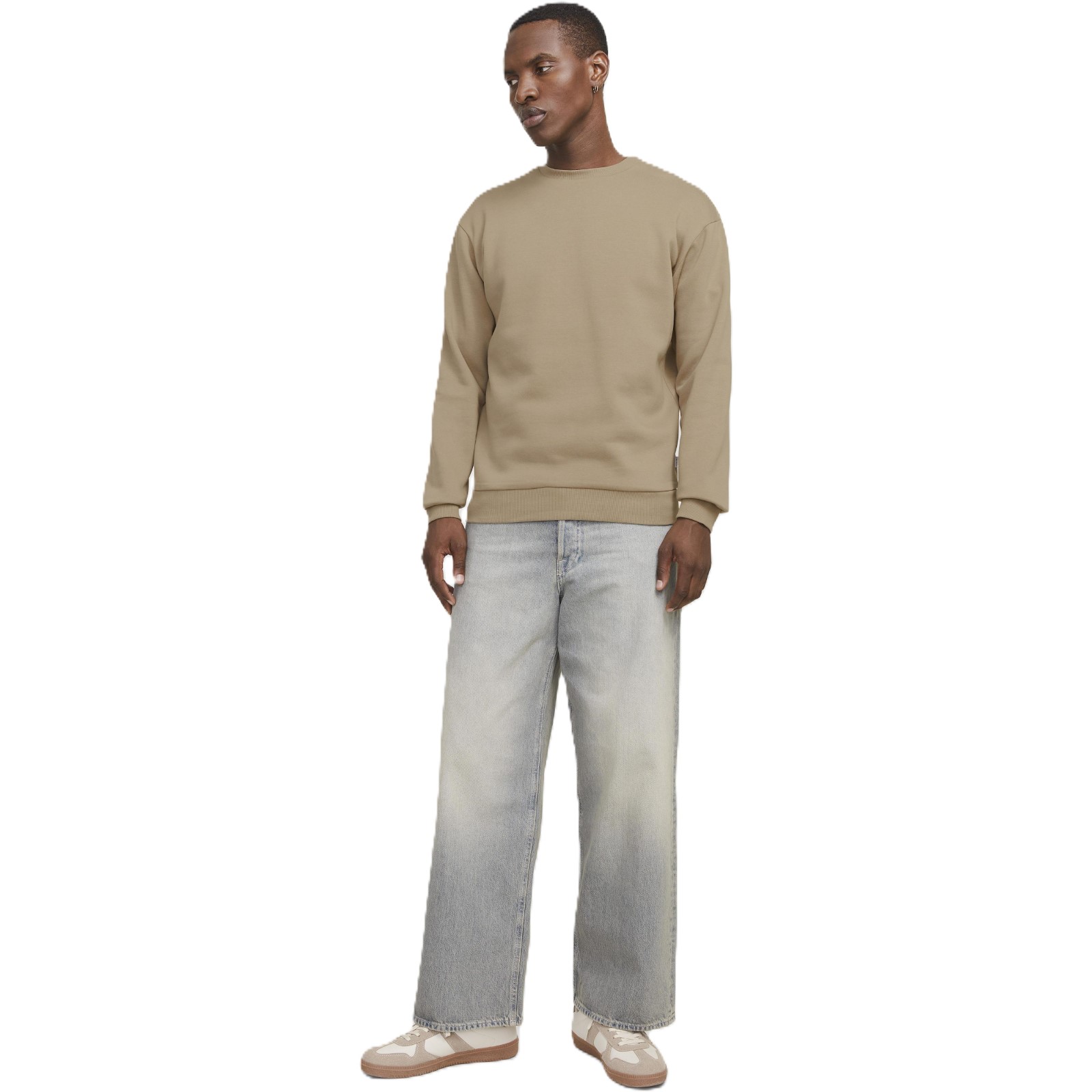 Jack & Jones Mens Bradley Sweat Crew Sweatshirt - Picture 17 of 49
