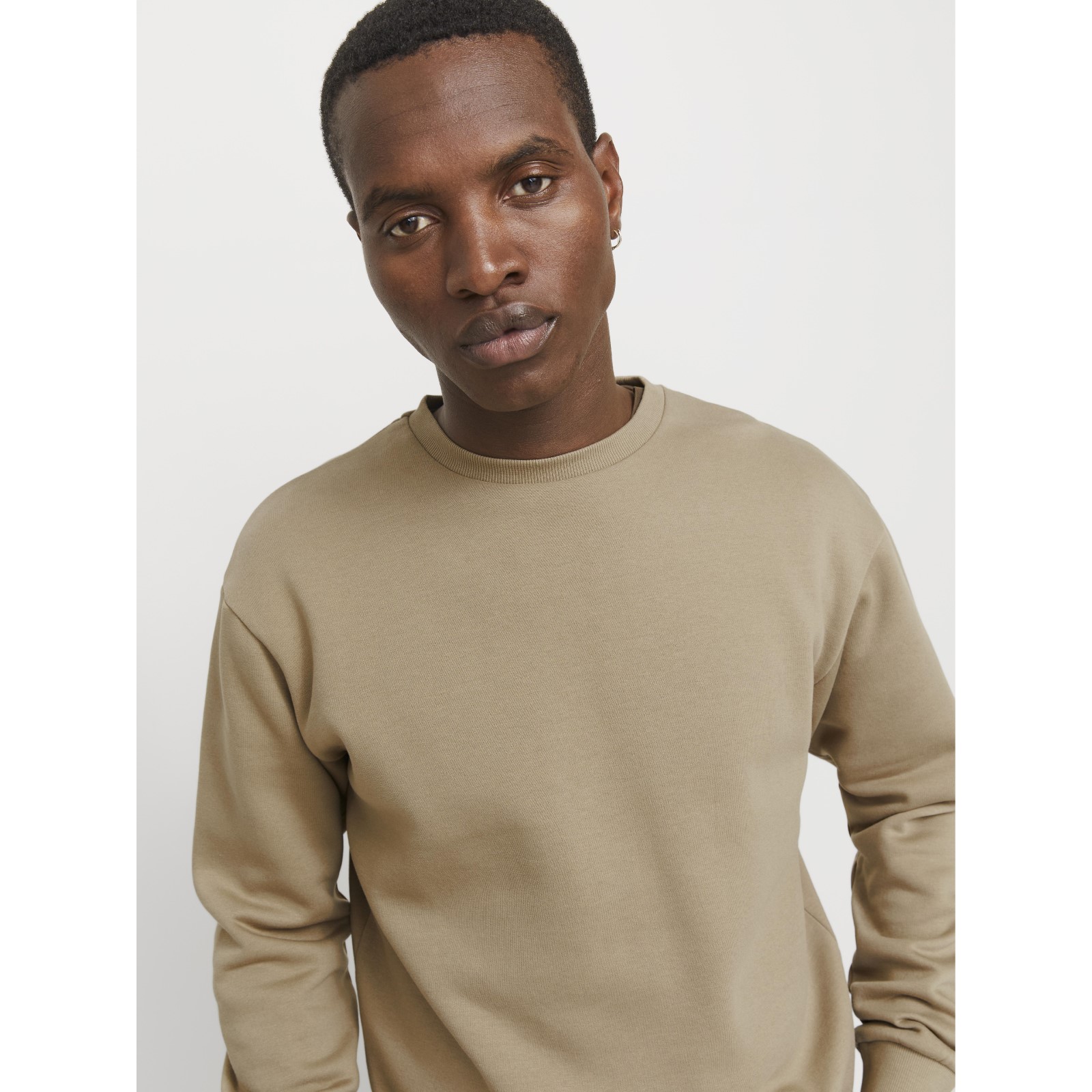 Jack & Jones Mens Bradley Sweat Crew Sweatshirt - Picture 19 of 49