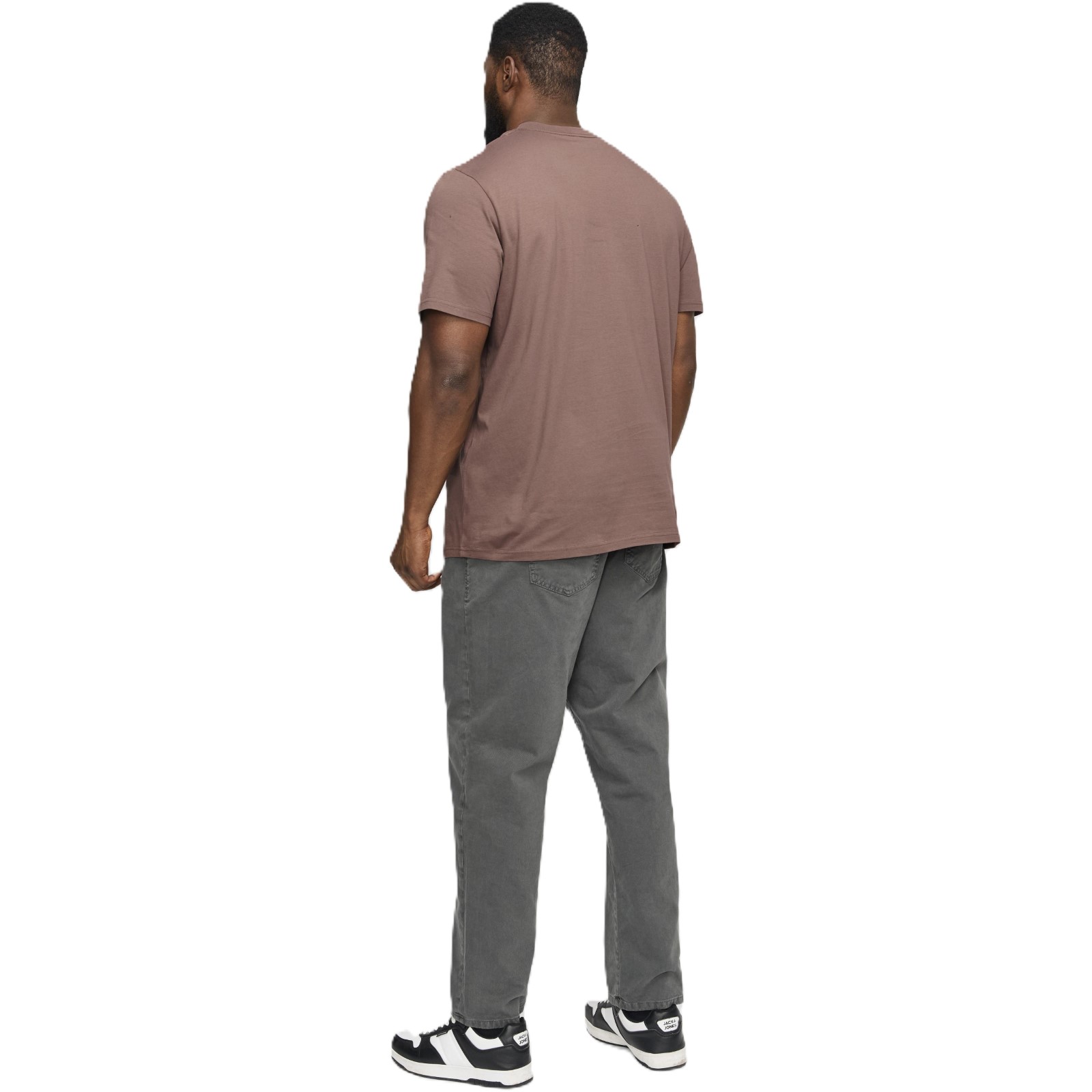 Jack & Jones Mens Vesterbro Crew Neck Big & Tall Short Sleeve T-Shirt - Picture 11 of 29