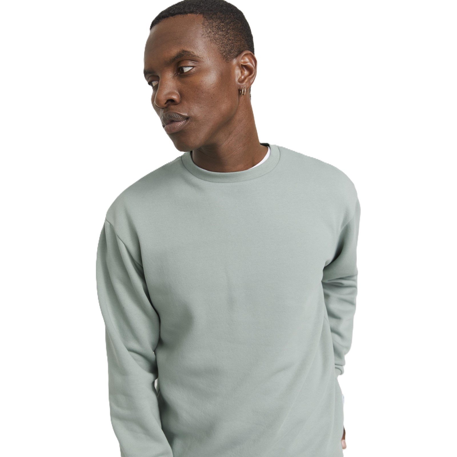 Jack & Jones Mens Bradley Sweat Crew Sweatshirt - Picture 26 of 49