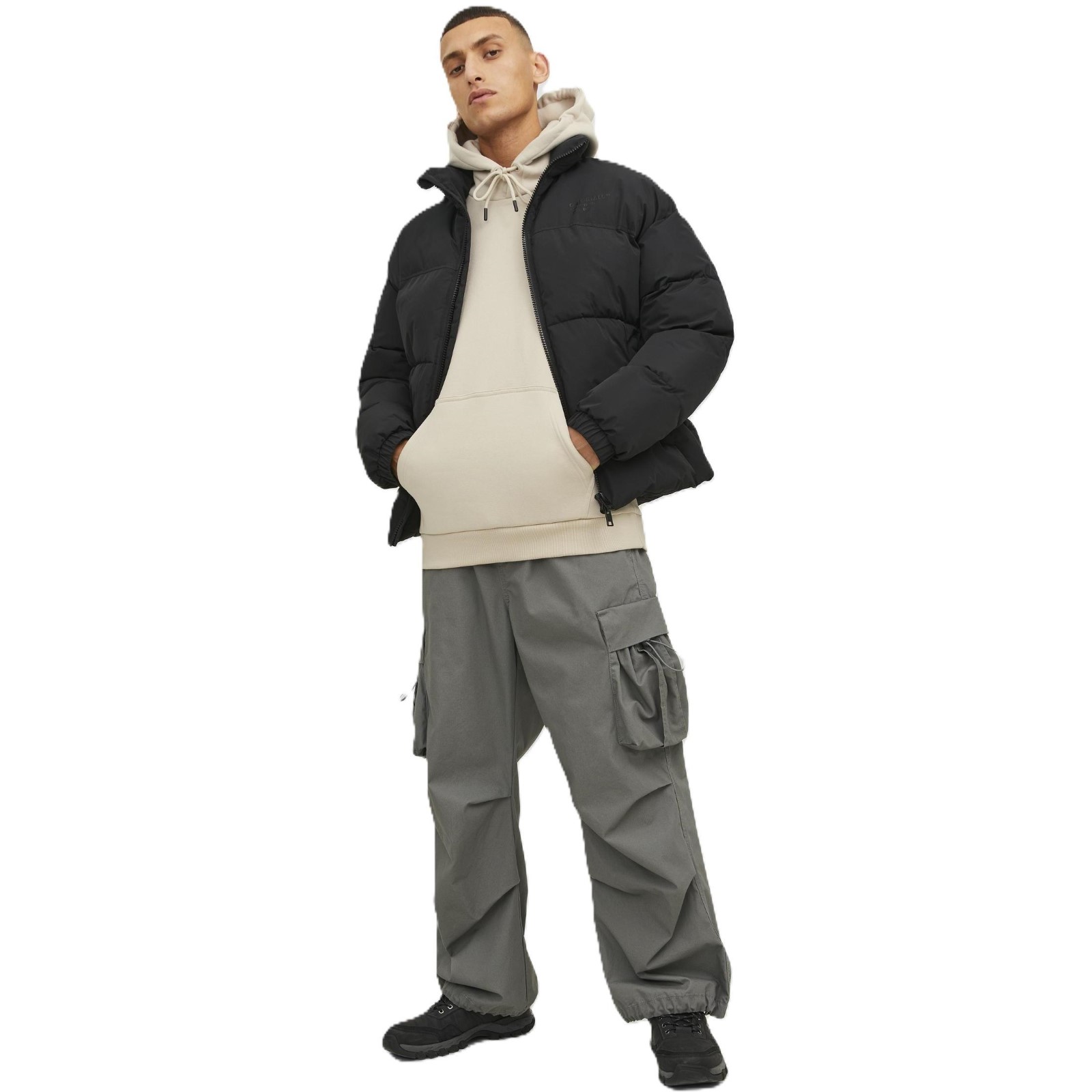 Jack & Jones Mens Bradley Sweat Hoodie - Picture 35 of 50