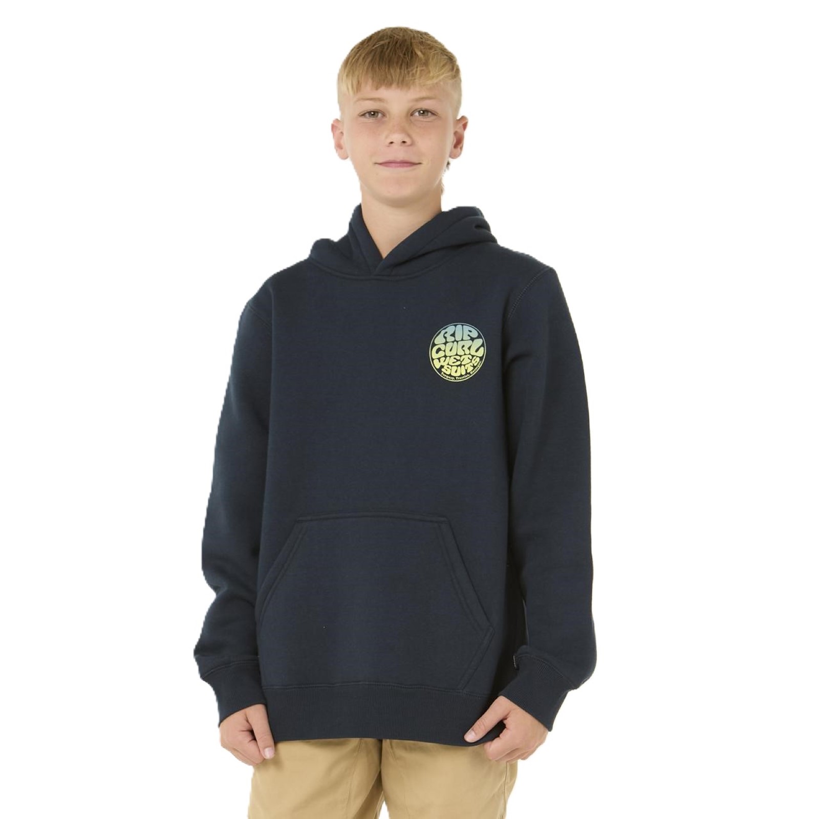 Rip Curl Kids Wetsuit Icon Hooded Pullover Sweatshirt Hoody Hoodie - Picture 7 of 29