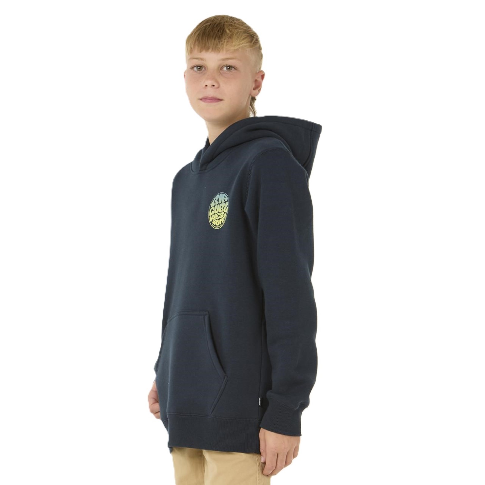 Rip Curl Kids Wetsuit Icon Hooded Pullover Sweatshirt Hoody Hoodie - Picture 8 of 29