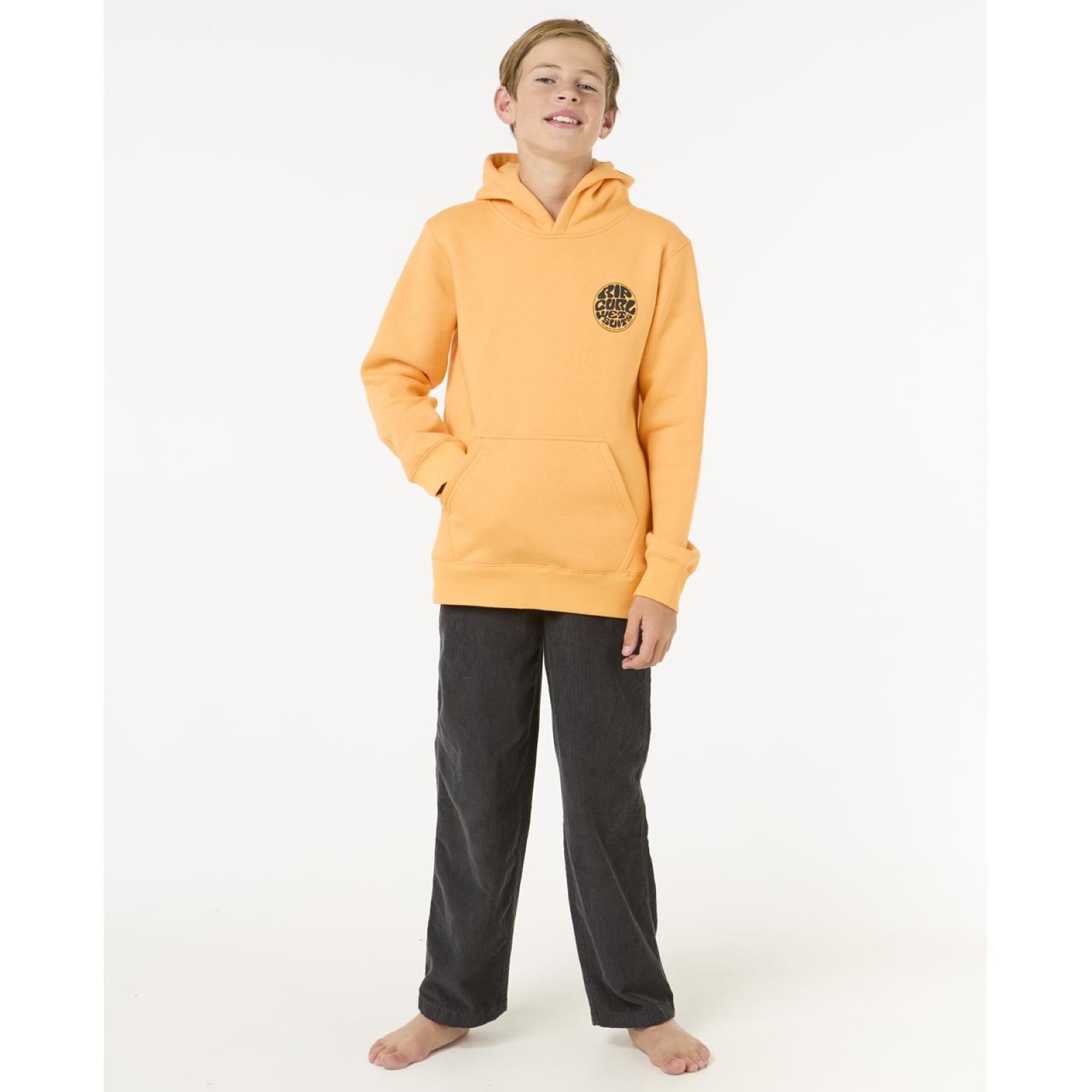 Rip Curl Kids Wetsuit Icon Hooded Pullover Sweatshirt Hoody Hoodie - Picture 23 of 29