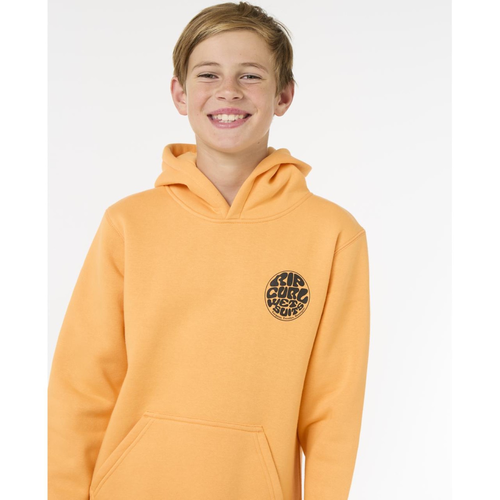 Rip Curl Kids Wetsuit Icon Hooded Pullover Sweatshirt Hoody Hoodie - Picture 24 of 29