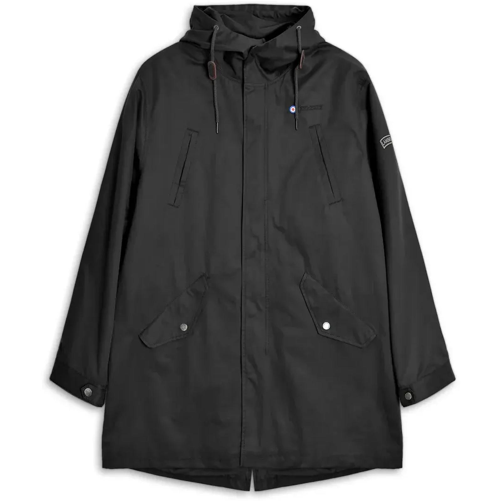 Lambretta Mens Outdoor Warm Winter Water Resistant Parka Jacket - Imagen 2 de 23