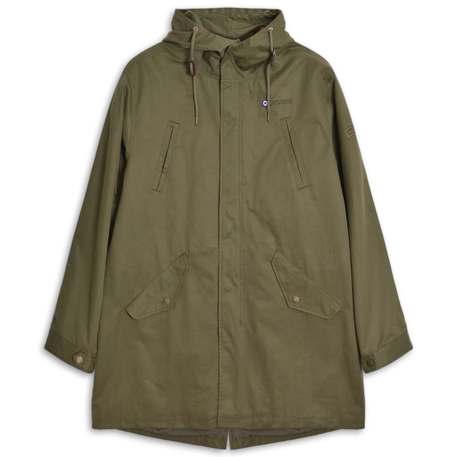 Lambretta Mens Outdoor Warm Winter Water Resistant Parka Jacket - Imagen 13 de 23