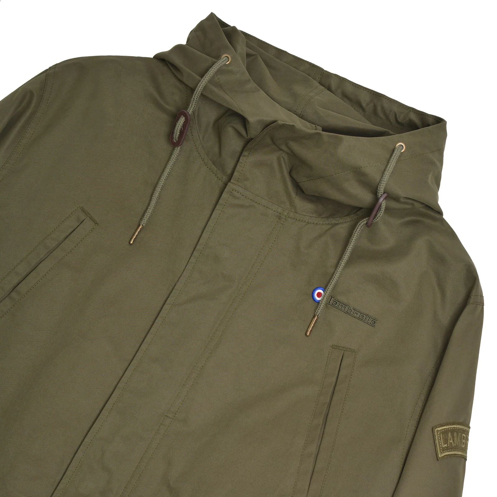 Lambretta Mens Outdoor Warm Winter Water Resistant Parka Jacket - Imagen 16 de 23