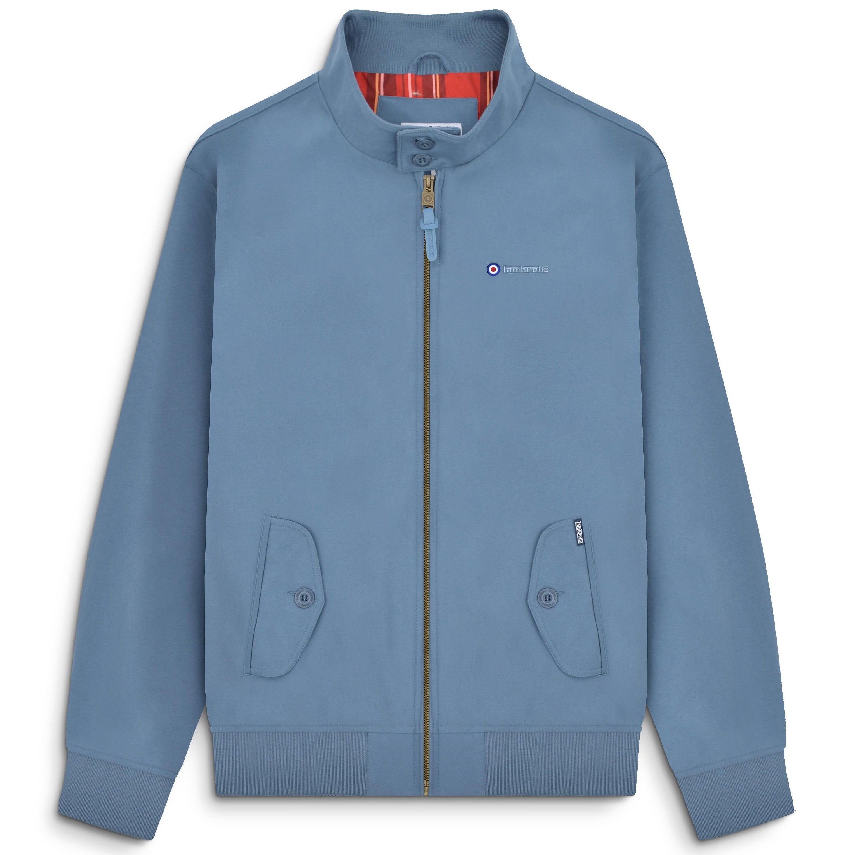 Abrigo Chaqueta Bombardero Harrington Resistente a la Ducha Lambretta Para Hombres - Imagen 17 de 36