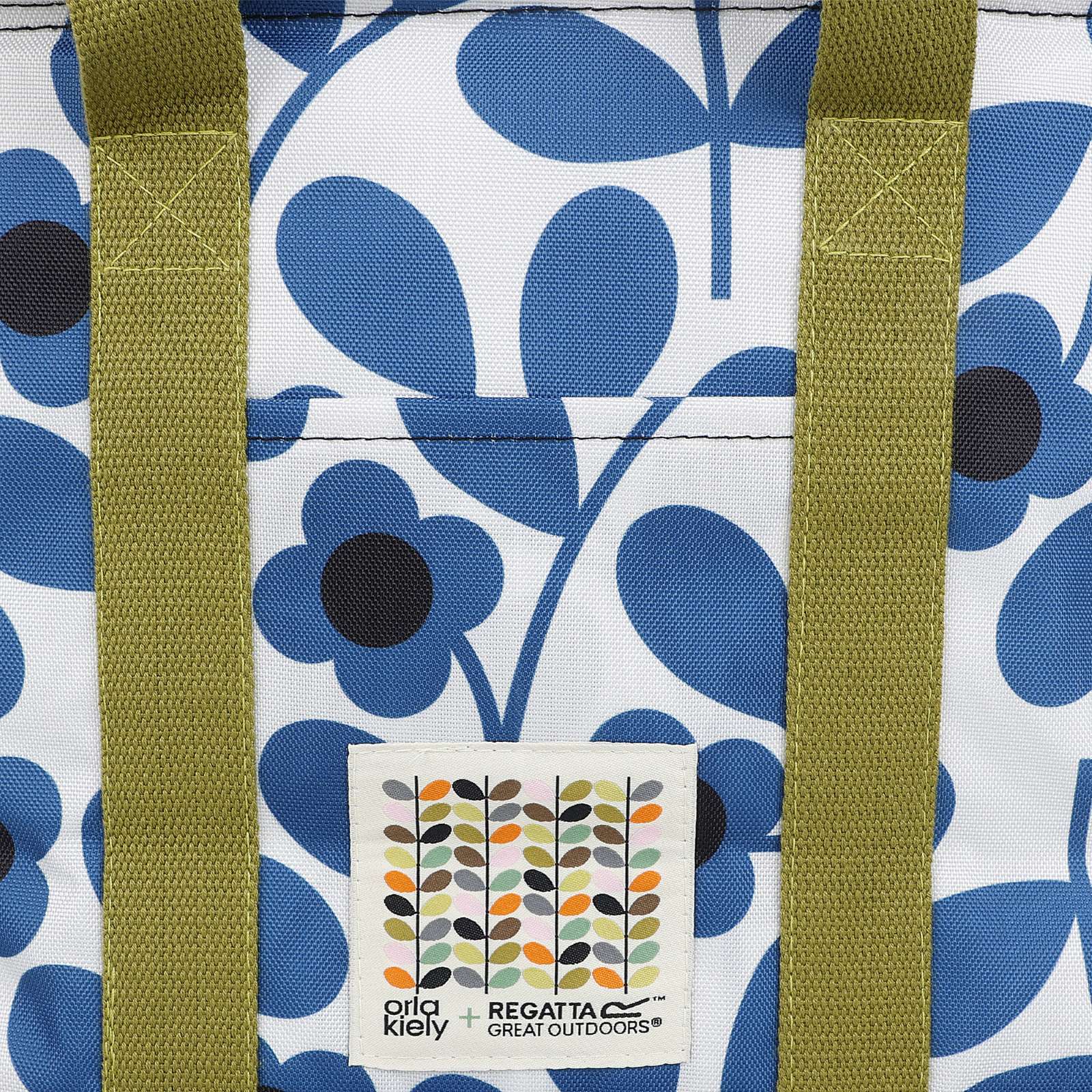 Bolsa de almuerzo fresca Regatta Orla Kiely camping al aire libre 12L asas de transporte - Imagen 5 de 9