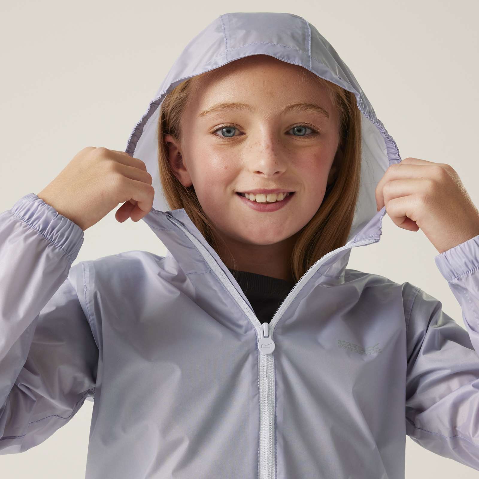 Regatta Kids Juniors Pack it III Waterproof Hooded Outdoor Walking Jacket Coat - Picture 21 of 57