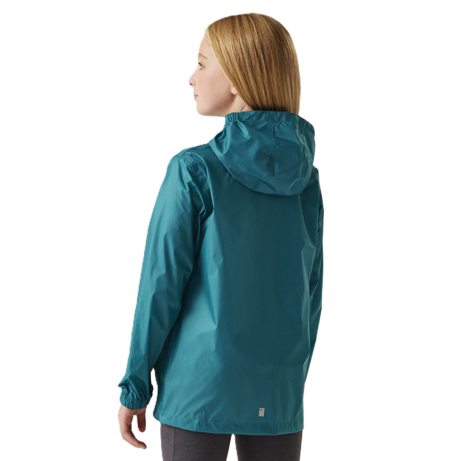 Regatta Kids Juniors Pack it III Waterproof Hooded Outdoor Walking Jacket Coat - Picture 8 of 57