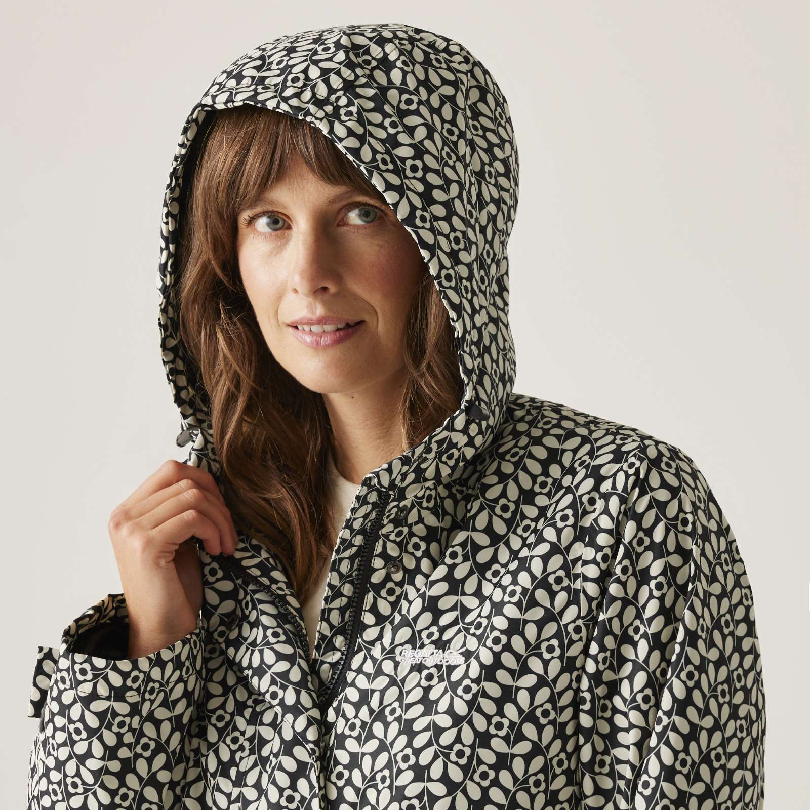 Regatta Womens Orla Kiely Swing III Waterproof Jacket - Picture 7 of 15