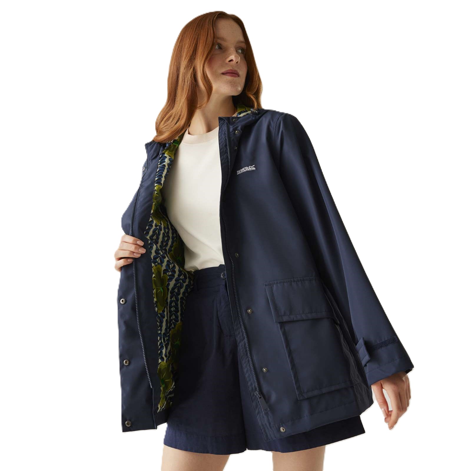 Regatta Womens Orla Kiely Swing III Waterproof Jacket - Picture 8 of 15