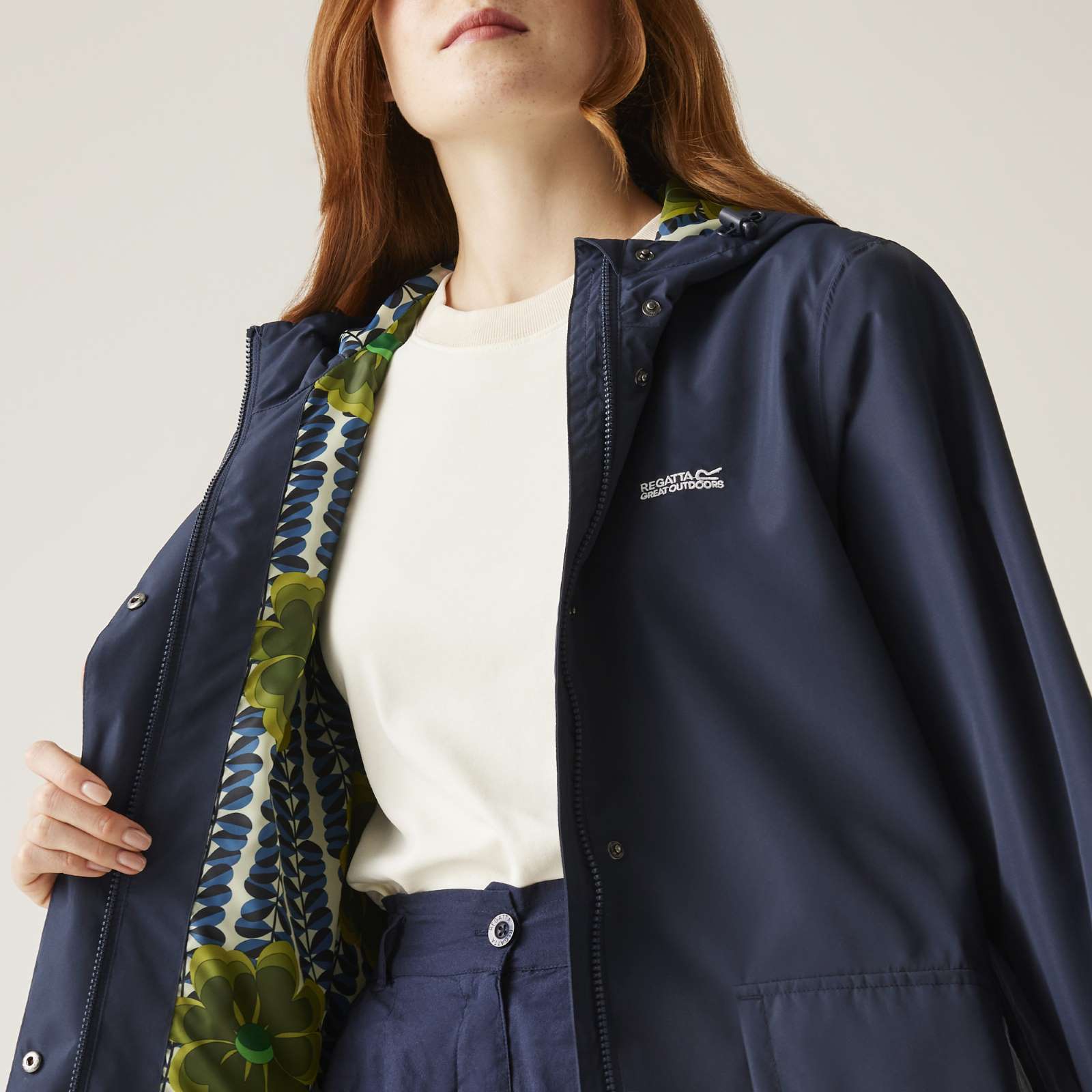 Regatta Womens Orla Kiely Swing III Waterproof Jacket - Picture 11 of 15