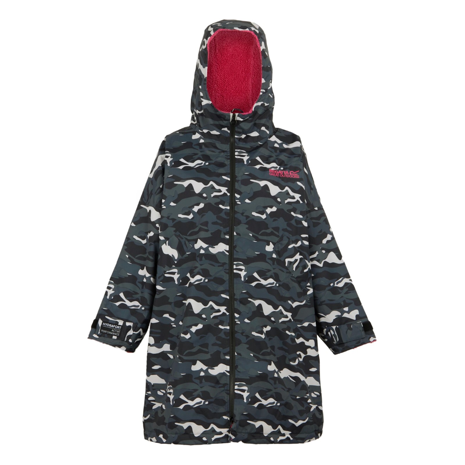 Regatta Kids Spirit Of Adventure Hooded Waterproof Warm Drying Changing Robe - Picture 43 of 150