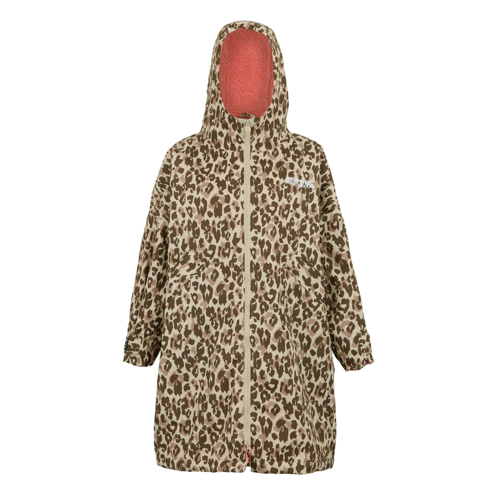 Regatta Kids Spirit Of Adventure Hooded Waterproof Warm Drying Changing Robe - Picture 73 of 150