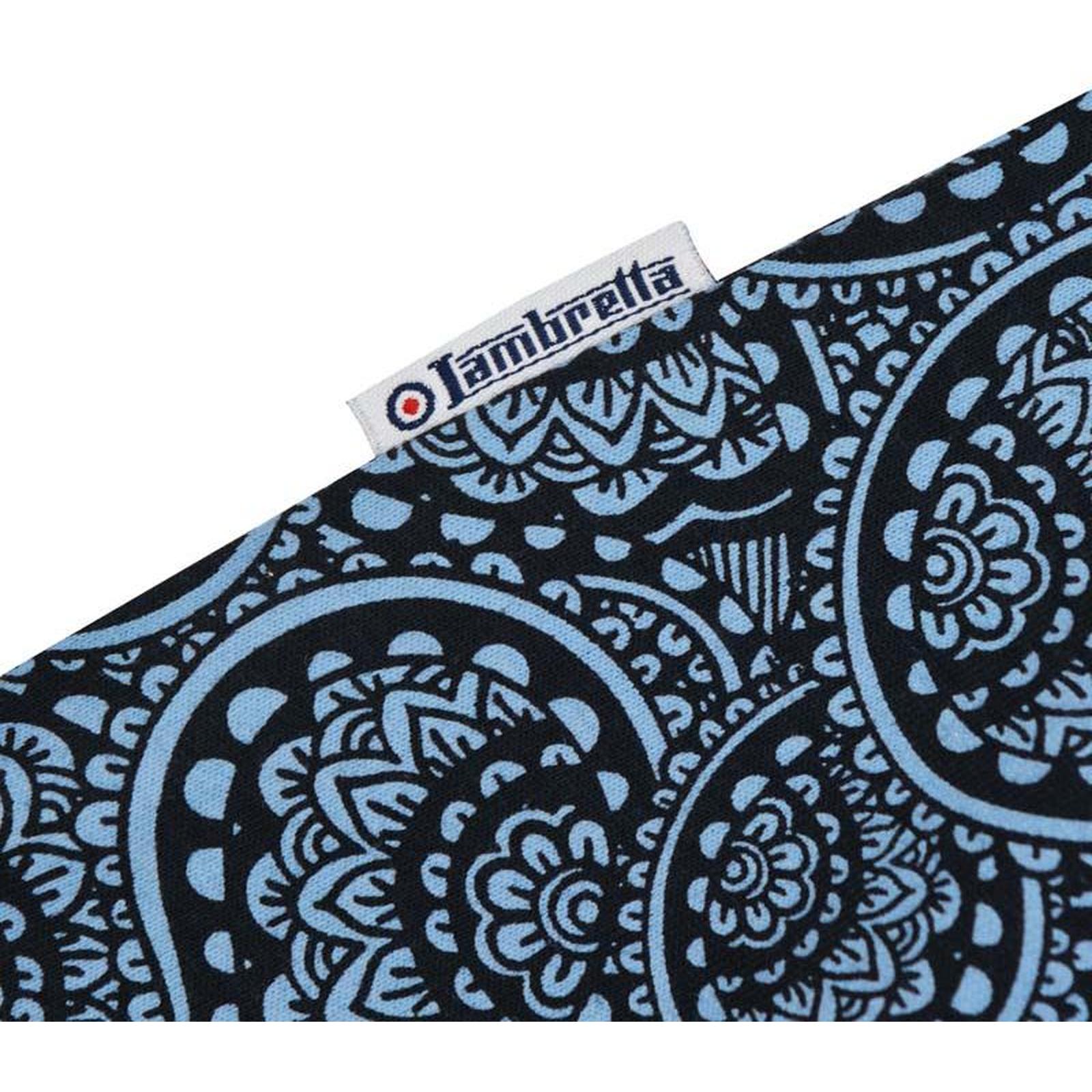 Camisa Polo Top Lambretta Para Hombres Paisley Tonal Manga Corta Mod - Imagen 11 de 11