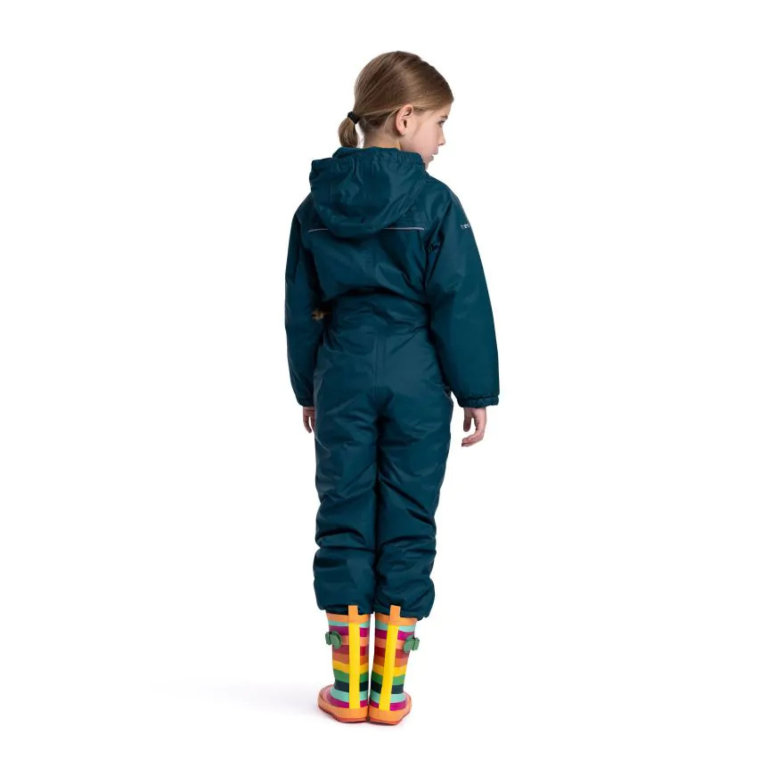 Trespass Kids Youths Dripdrop Padded Waterproof Outdoor Puddle Suit Rain Suit - Picture 20 of 23