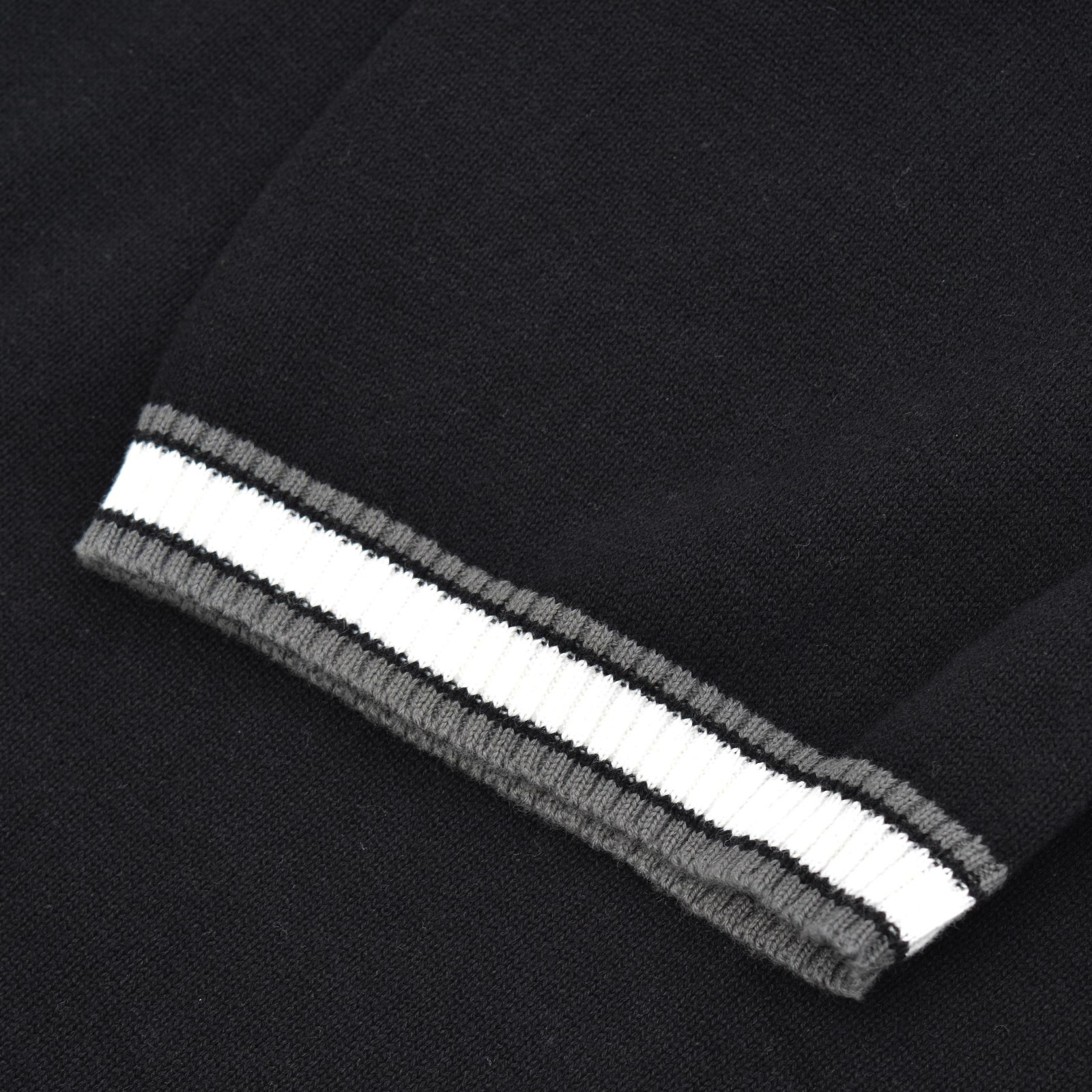Lambretta Mens Tipped Knit Short Sleeve Polo Shirt - Picture 5 of 11