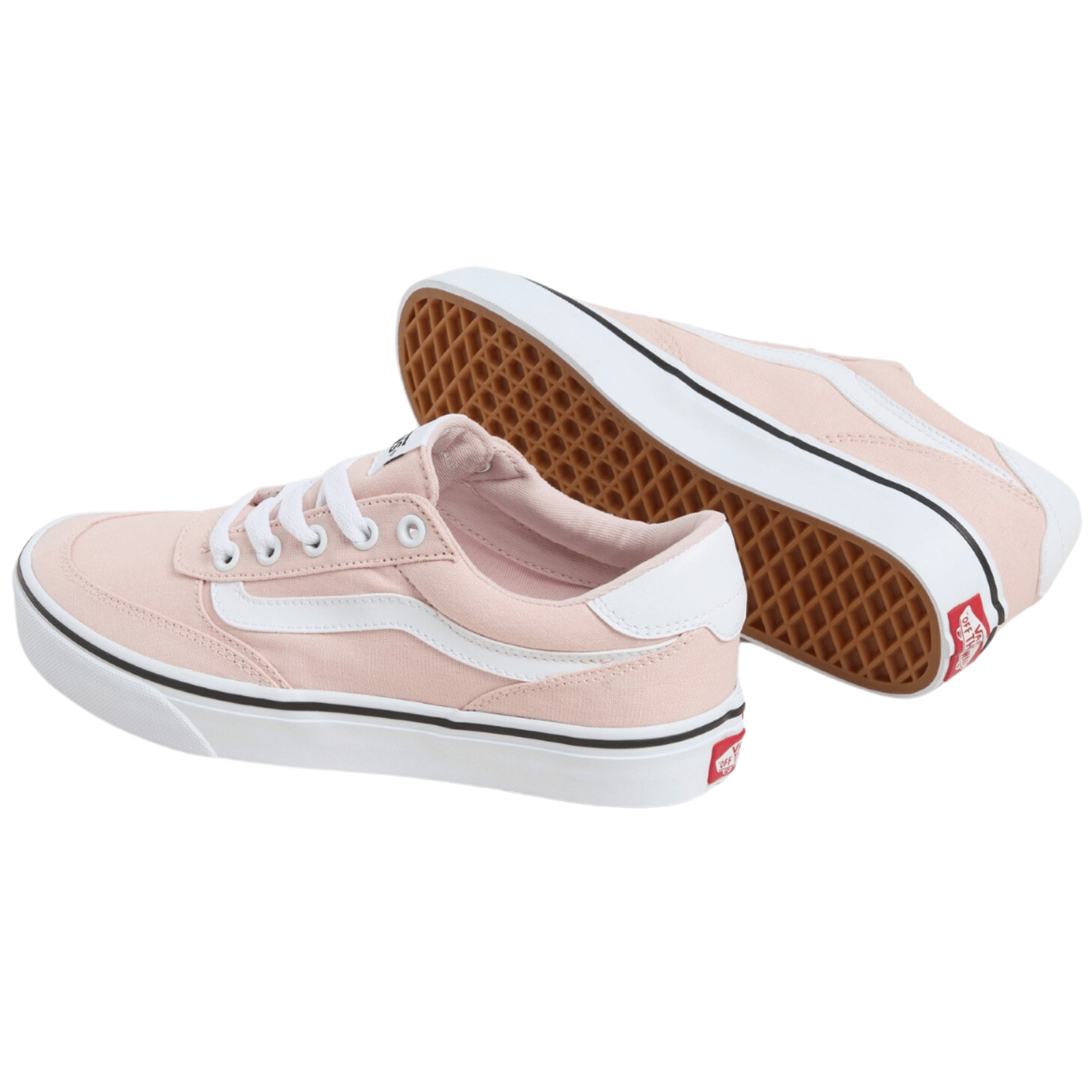 Vans Womens Brooklyn Ls Suede/Canvas Trainers - Picture 10 of 16
