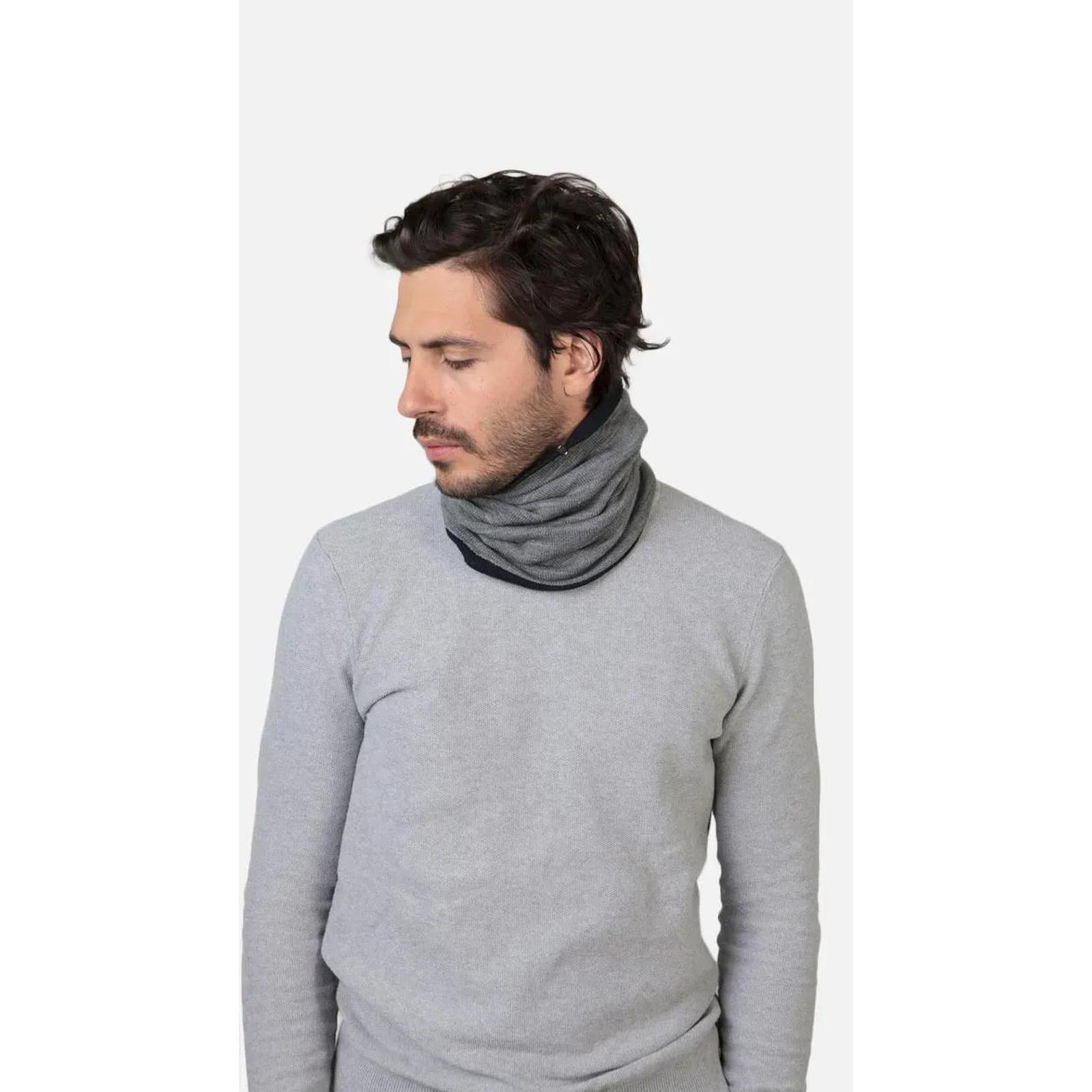 Barts Unisex Eclipse Col Scarf Neck Gaiter Warm Winter Reversable Fine Knit - Picture 2 of 7