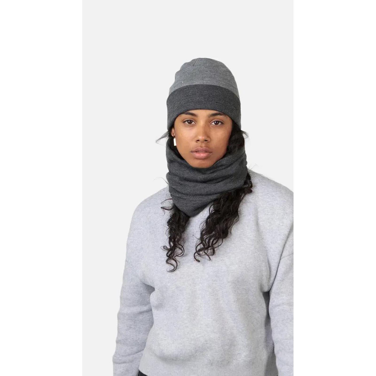 Barts Unisex Eclipse Col Scarf Neck Gaiter Warm Winter Reversable Fine Knit - Picture 6 of 7