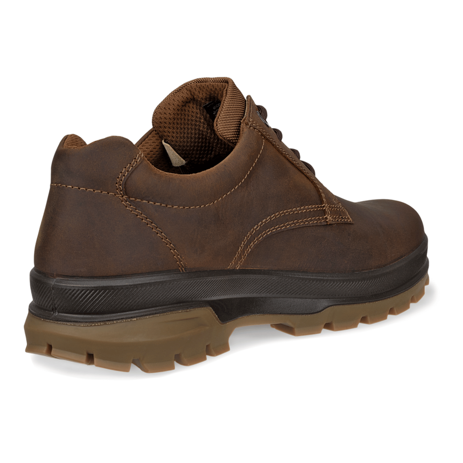 ECCO Mens Rugged Track Plain Toe Waterproof Walking Shoes