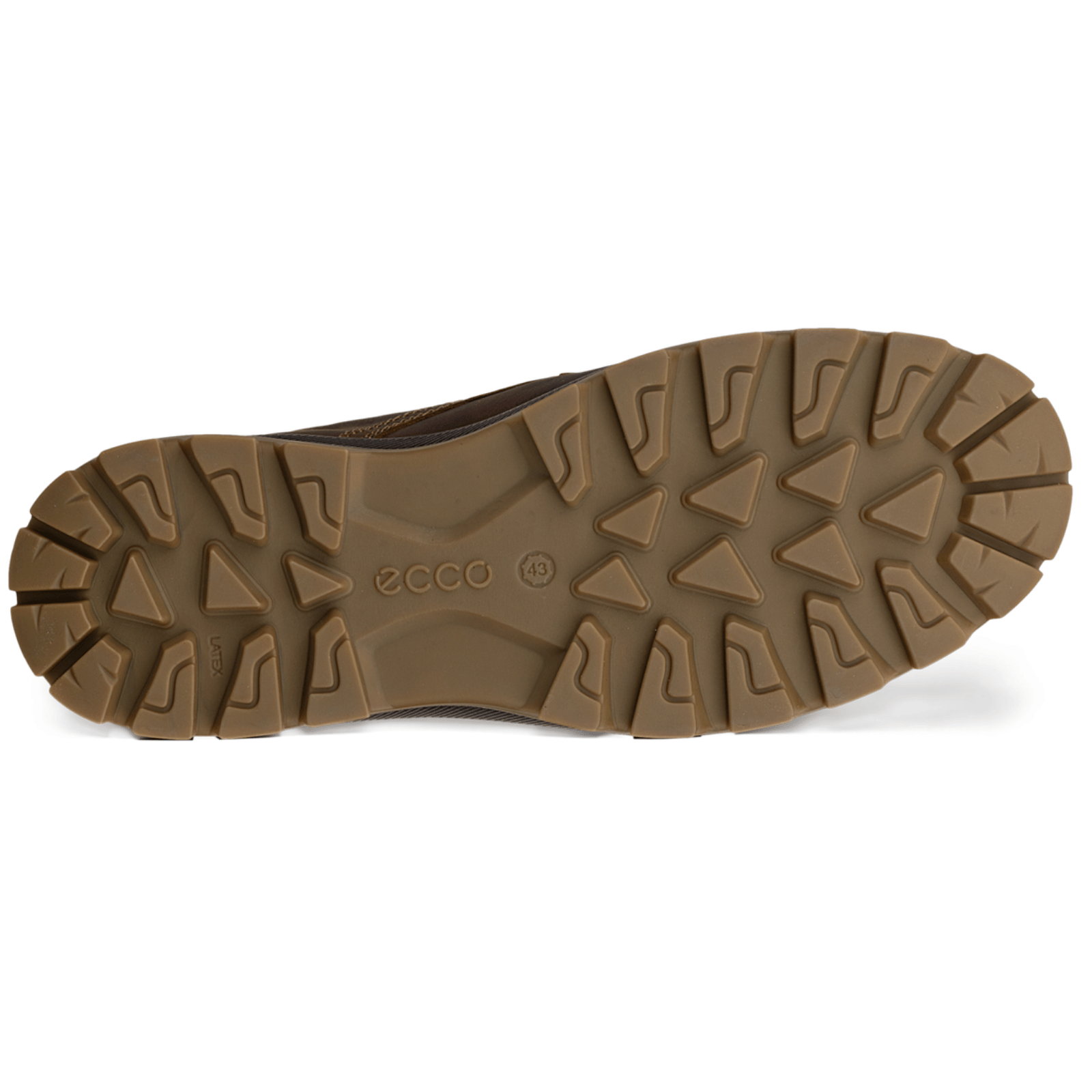 ECCO Mens Rugged Track Plain Toe Waterproof Walking Shoes