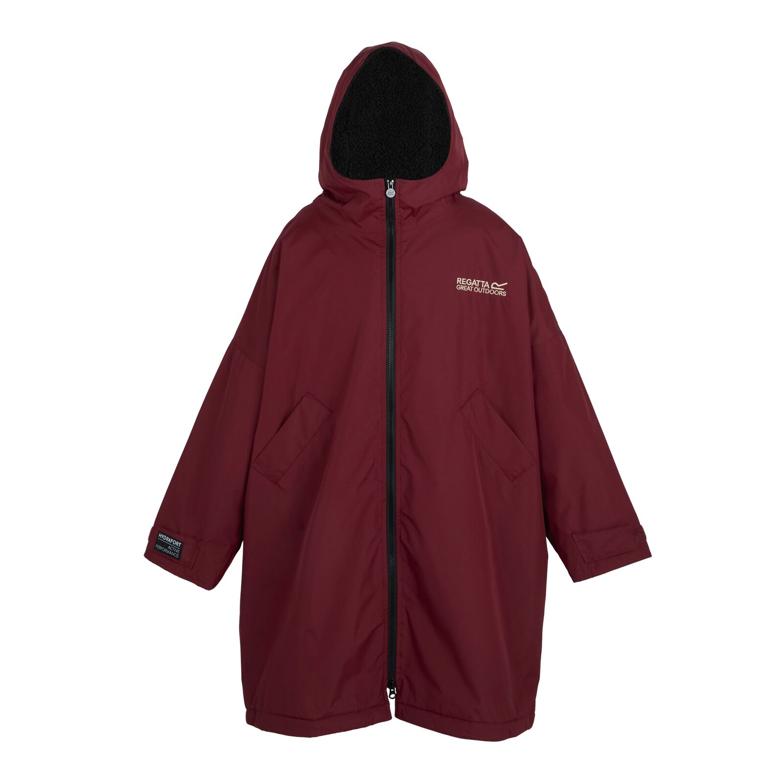 Regatta Kids Spirit Of Adventure Hooded Waterproof Warm Drying Changing Robe - Picture 53 of 121