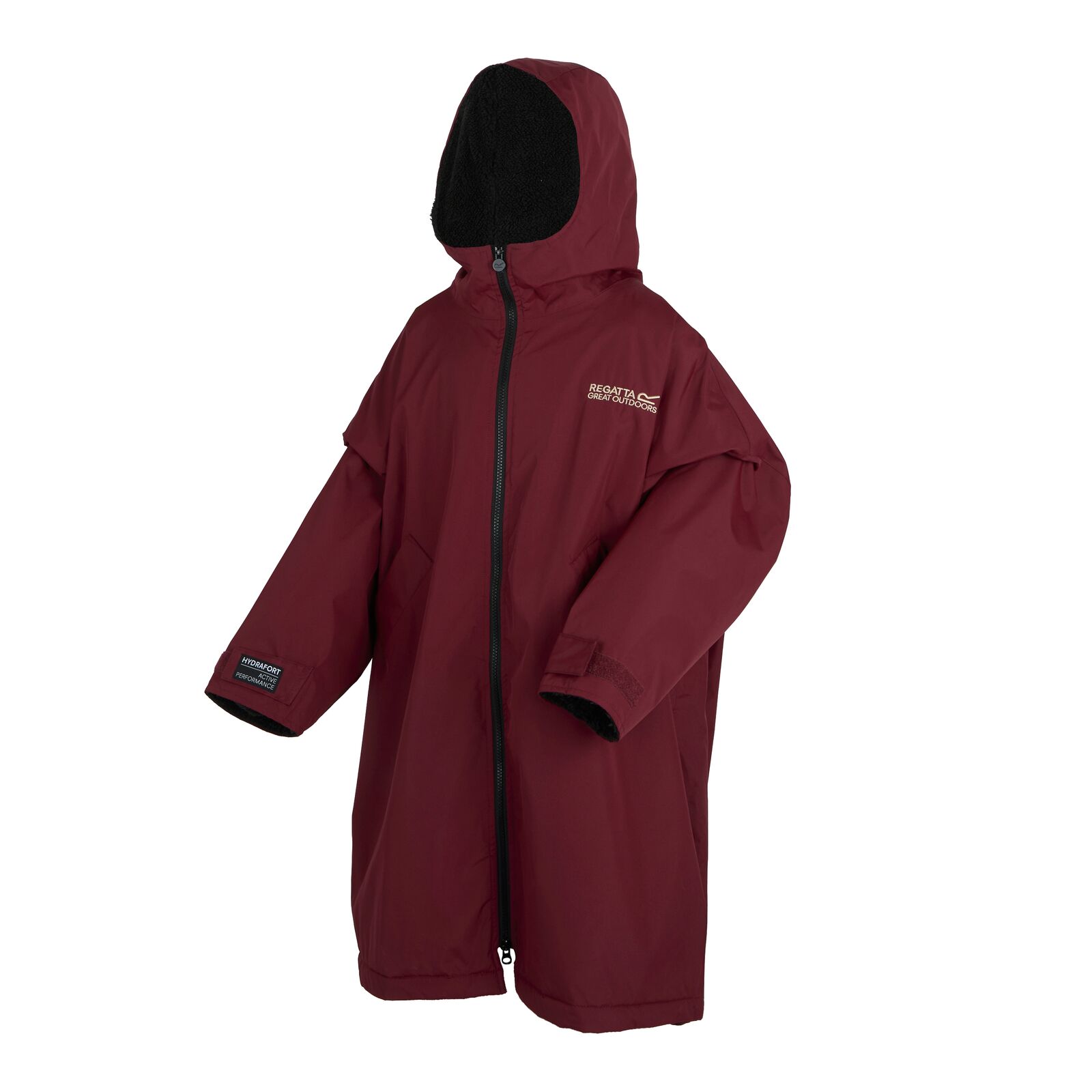Regatta Kids Spirit Of Adventure Hooded Waterproof Warm Drying Changing Robe - Picture 55 of 121