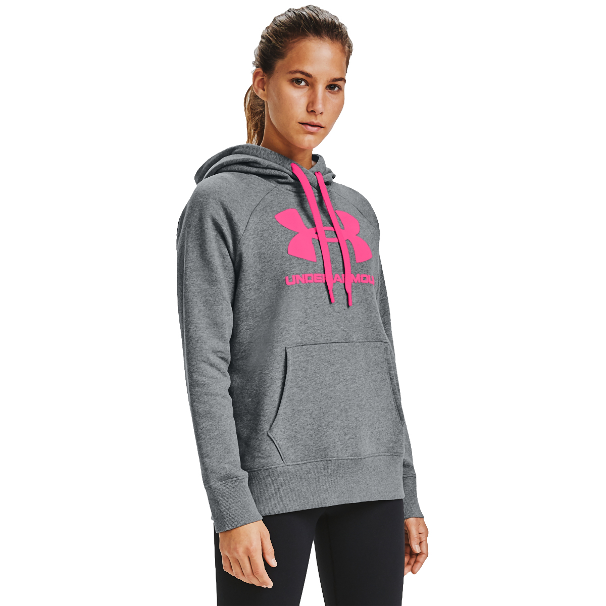 under armour rival fleece logo hoodie
